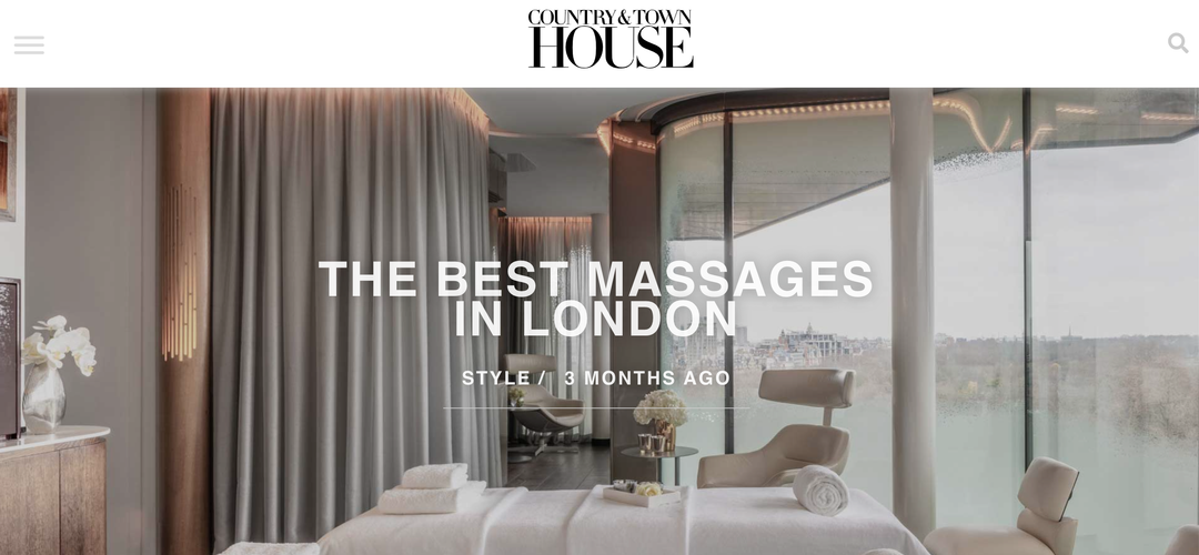 THE BEST MASSAGES IN LONDON