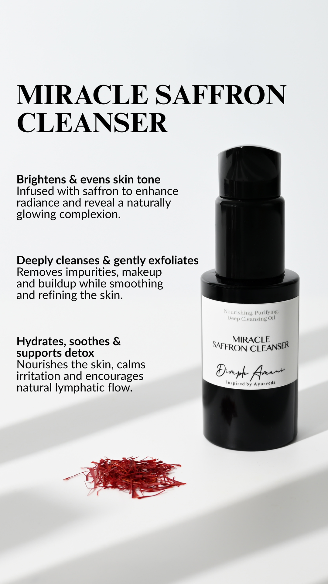 Miracle Saffron Cleanser