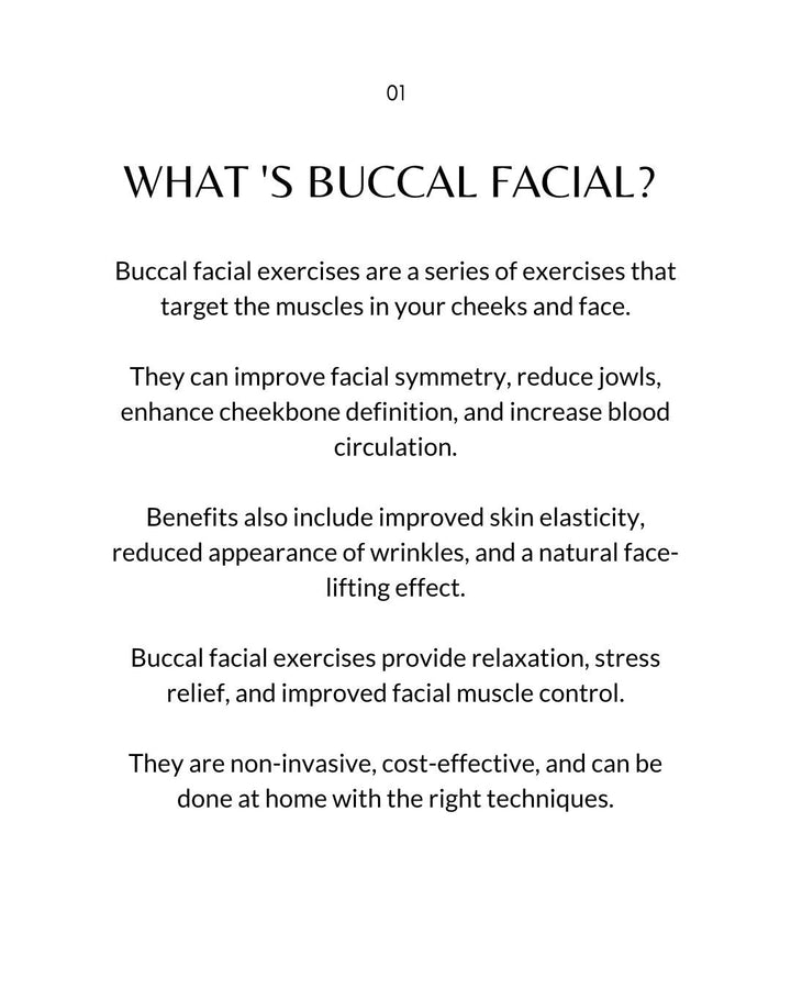Buccal Facial - Achieve a Naturally Uplifted Face
