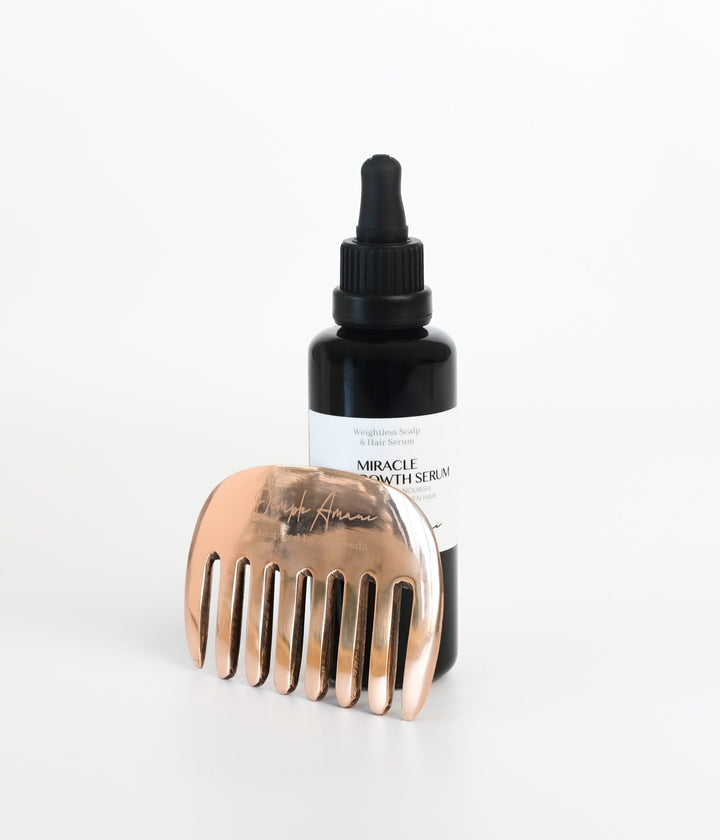 Miracle Hair Growth Set with Copper Comb